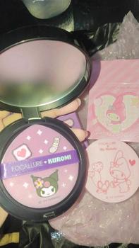 Product Review of [Official] FOCALLURE X Sanrio #CallMeBeauty Bare-skin UV Cushion & Matte Setting Loose Powder 2PCS from m**. 1