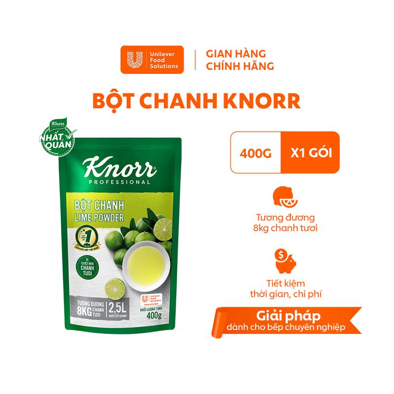 Bột Chanh Knorr Professional 400gr - Chuyên Dùng Cho Nấu Ăn