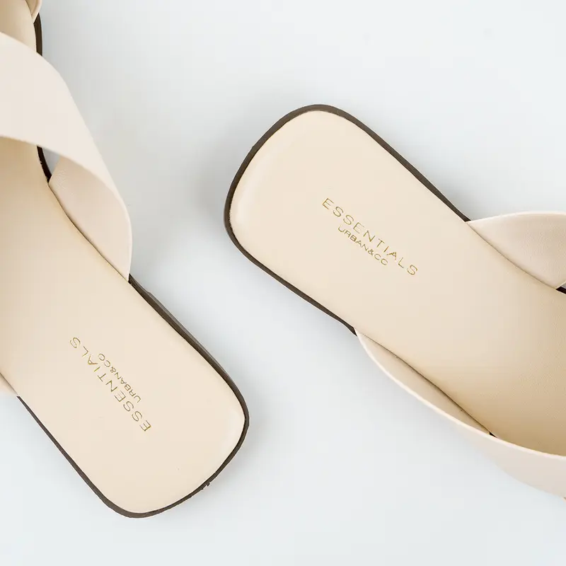 URBAN&CO Mules Casual Sendal Sandal Slip On Wanita Formal Casual - Wilma 6