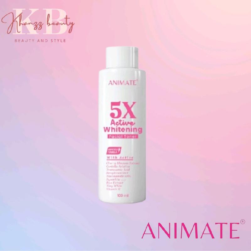 Animate 5X Active Whitening Facial Toner 100ml 0