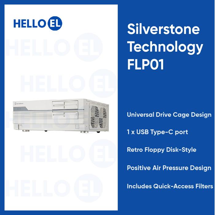 Jual Silverstone Technology FLP01 Retro-Inspired HTPC Chassis SST ...