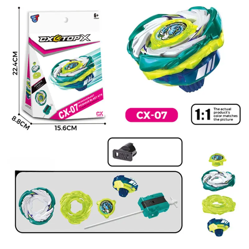 BeyBlade X BX UX-01 Bey Blade X Complete Set BX00-01 Dran Sword UX