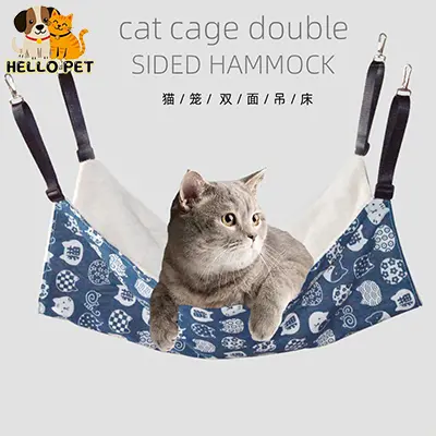 Cat hammock cage with cat hammock hanging nest Cat swing hanging cat nest hanging basket hanging bed Pet hanging nest