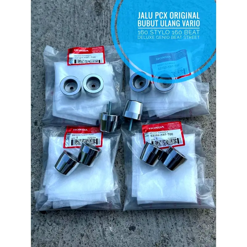 JALU PCX ORIGINAL BUBUT ulang pnp vario 160 stylo beat deluxe genio beat street new scoopy new gen 6 0