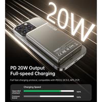 Gambar Choetech B739 PowerLeap Magnetic Power Bank 10000mAh | 15W Wireless Charging | PD20W USB-C | Ultra Thin 14.6mm dari Choetech Indonesia Store Kota Tangerang 2 Tokopedia