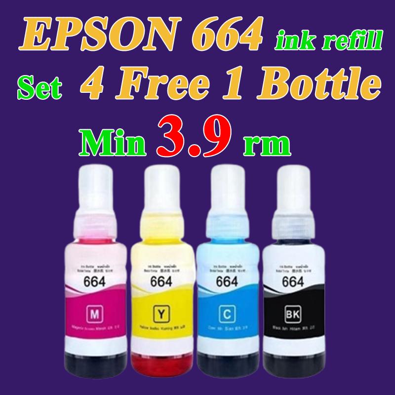 【EPSON 664 Printer Ink Refill】Suitable epson Printer 664 BK - TikTok ...