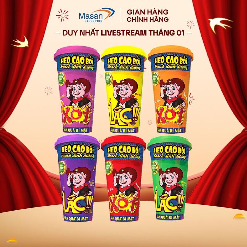  Xúc xích tiệt trùng Heo cao bồi  VỊ TỰ CHỌN  