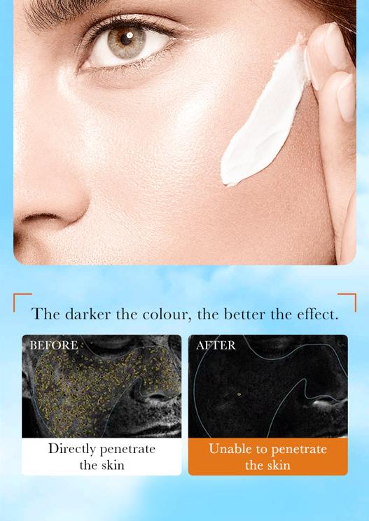 Product Introduction of SPF90 Full Band UV Blocking Resist Light-aging  Cream sunscreen Facial Nourishing Lasting Waterproof Sweatproof Skin Repair  Comfort Skincare PA++++ 8