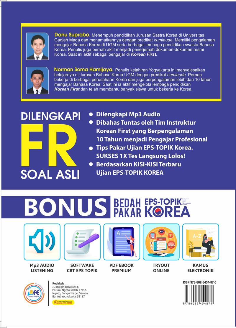Product Introduction of BUKU BEDAH PAKAR EPS-TOPIK KOREA 36