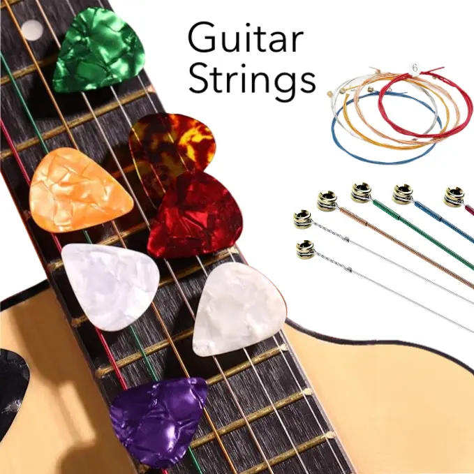 Ukunili Brand Guitar String + Color Pick