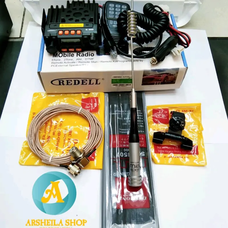 Paket Radio Rig dual band RedeL 9900 Lengkap tinggal pasang Original 0