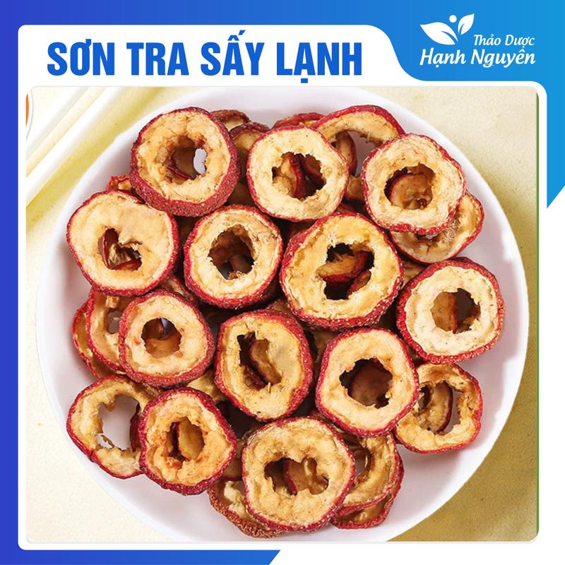 Sơn tra thái lát sấy lạnh 100g táo gai sấy thăng hoa pha trà và tổng hợp 20 loại trái cây hoa quả sấy tự chọn