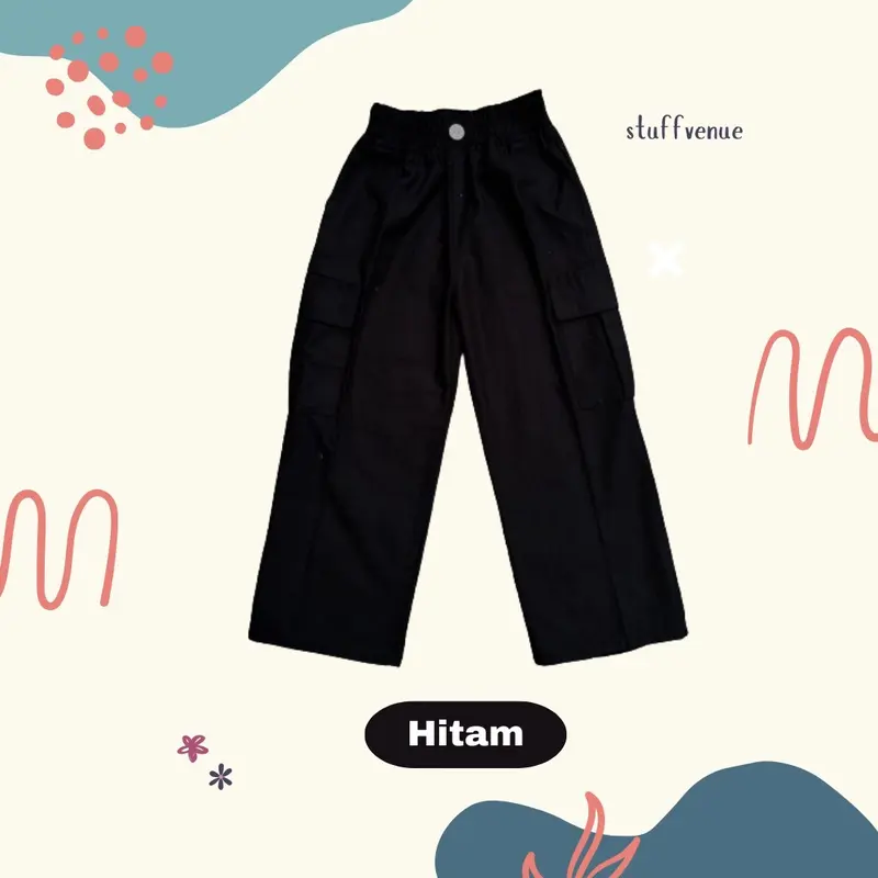 Celana Cargo Anak Perempuan Fashion - Harga 30rb an 5