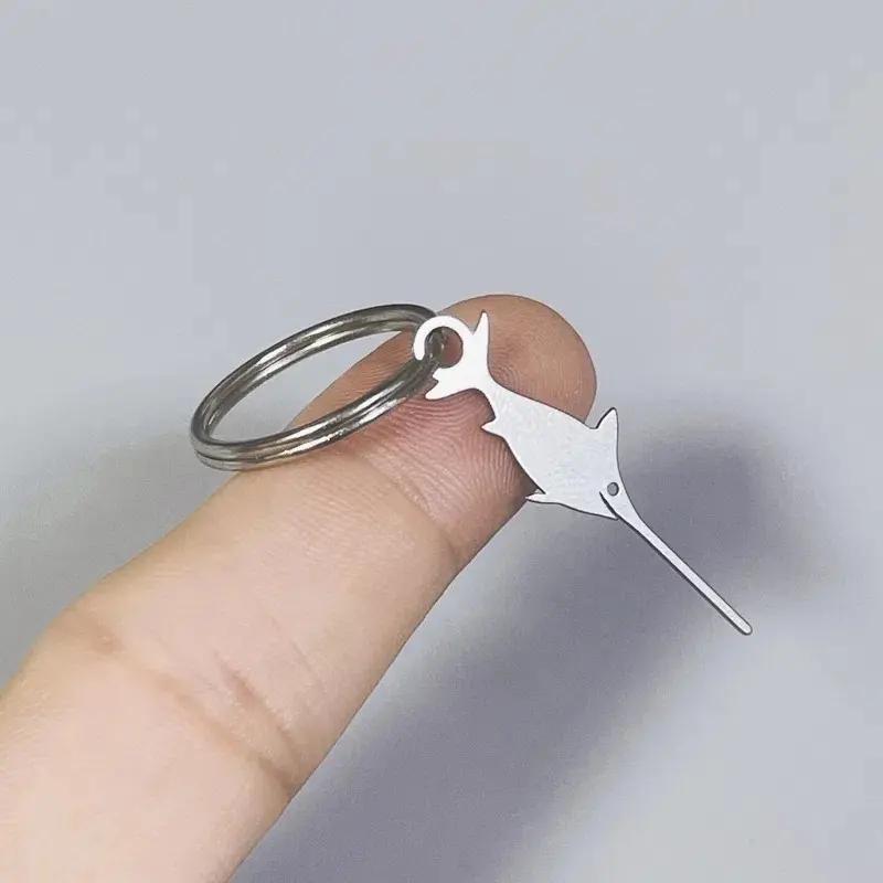 Swordfish hình dạng thép không chỉ kim cho điện thoại thông minh Sim Thẻ loại…