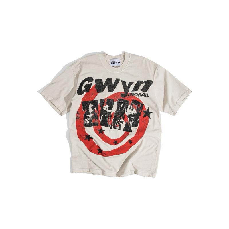  Áo thun nam nữ GWYN BADDIE BAD GIRL WASH T-SHIRT - Sản phẩm thời trang đa dụng Unisex Menswear 