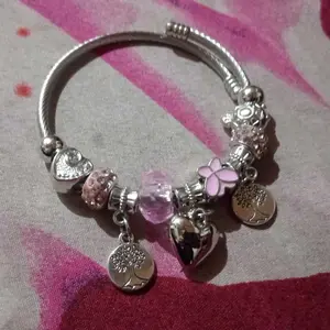 Gelang Manik-manik DIY Multi-elemen Paduan Tembaga Baja Tahan Karat Berlian Imitasi Perhiasan Mode