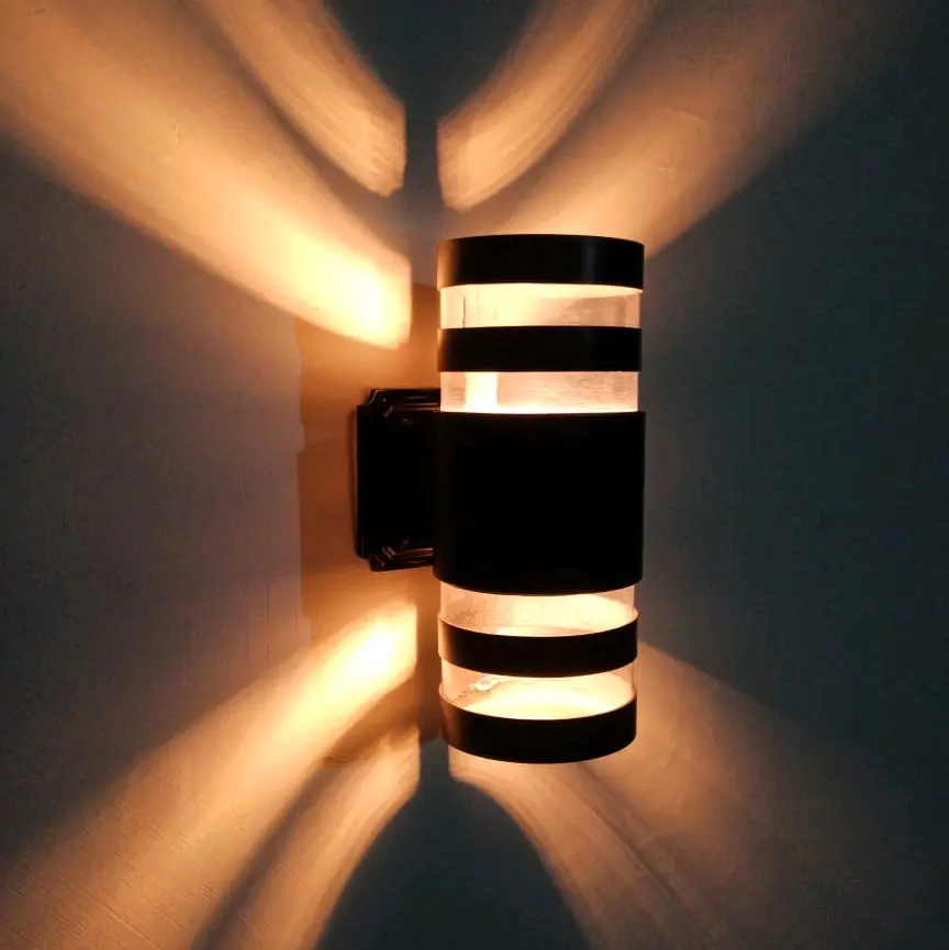 Lampu hias dinding outdoor/indoor lampu pilar lampu taman cafe minimalis