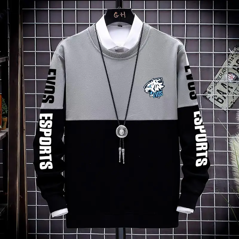 Sweater Pria/Sweter Pria/Sweter/Sweater Kombinasi EVOS Esport 0