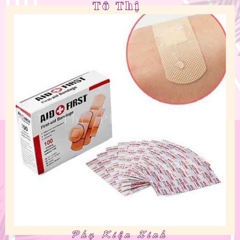  Hộp ~ 100 băng gâu băng gạc y tế urgo tiện lợi 