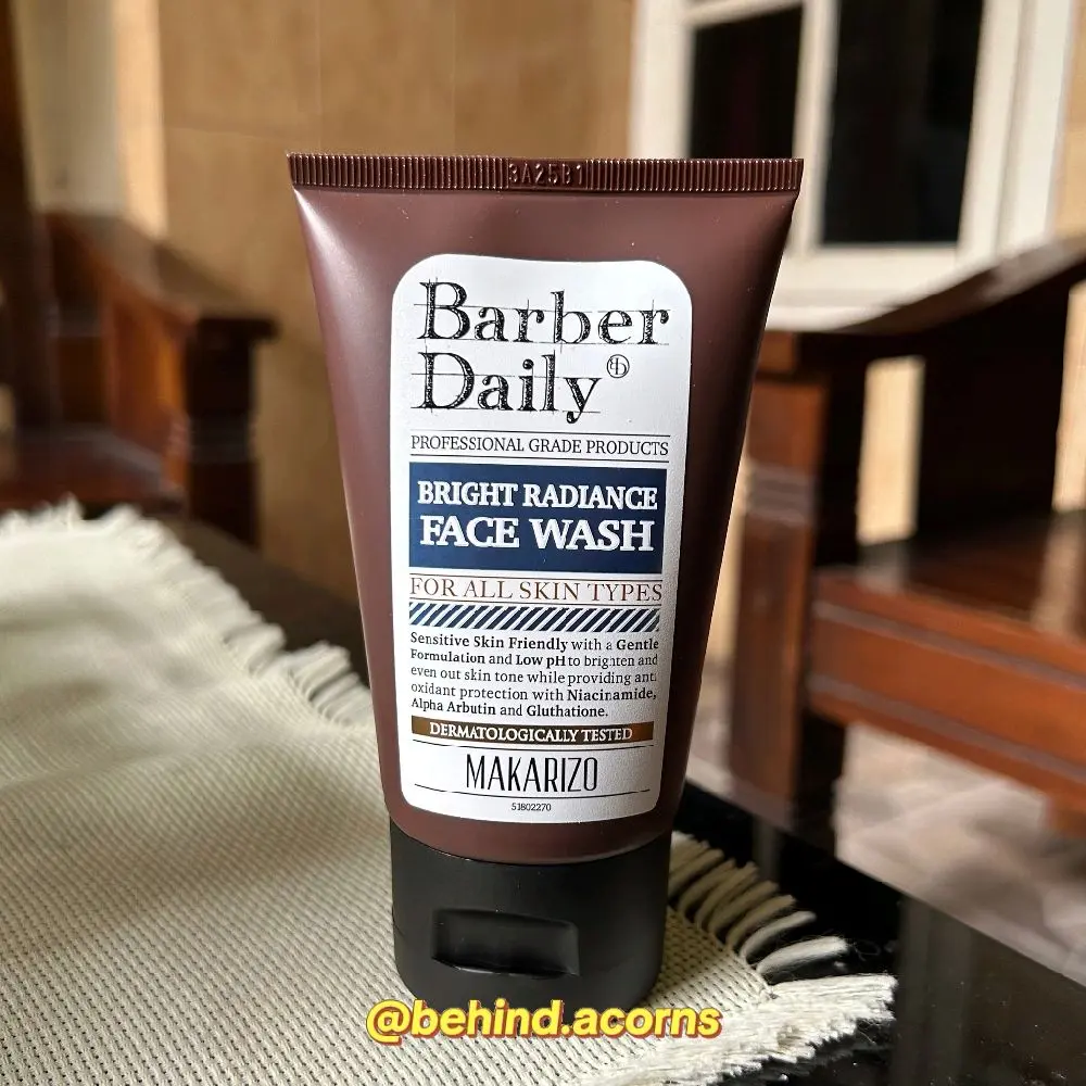 [READY STOCK] Barber Daily Bright Radiance Face Wash 100mL