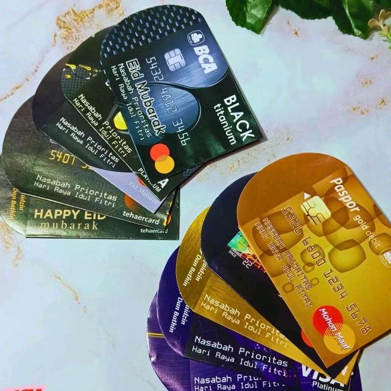 Motif ATM Amplop Lebaran 2025 (Isi 10 Pcs) - Kualitas Terbaik 1