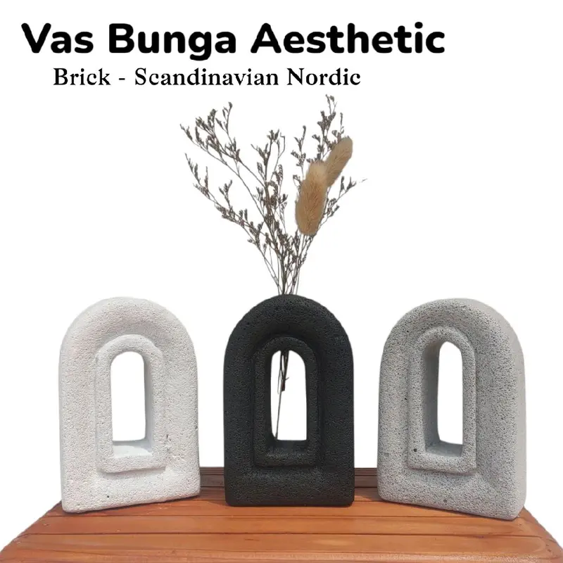 Vase Aesthetic Scandinavian Nordic VBK 012 - VAS BUNGA 3