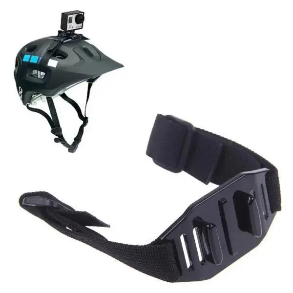 Helmet Strap Mount Helmet Action Cam for GoPro / Tali Helm Untuk Kamera GoPro / Strap Tali Kamera Helm Agar Tidak Jatuh Cocok Digunakan Untuk Bersepeda Motoran / Sabuk Pengikat Helem Mount Gopro Helm Sepeda - Ms 3