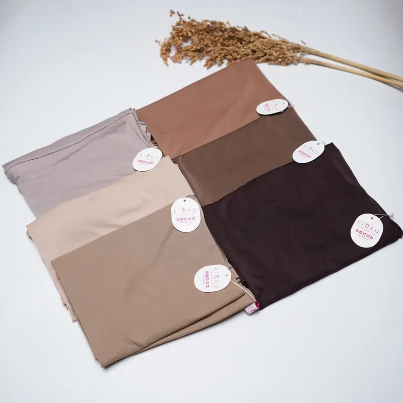 Kiaka - Hijab Dagu Malay XL Antem Kerudung Instan Bergo Inara 7