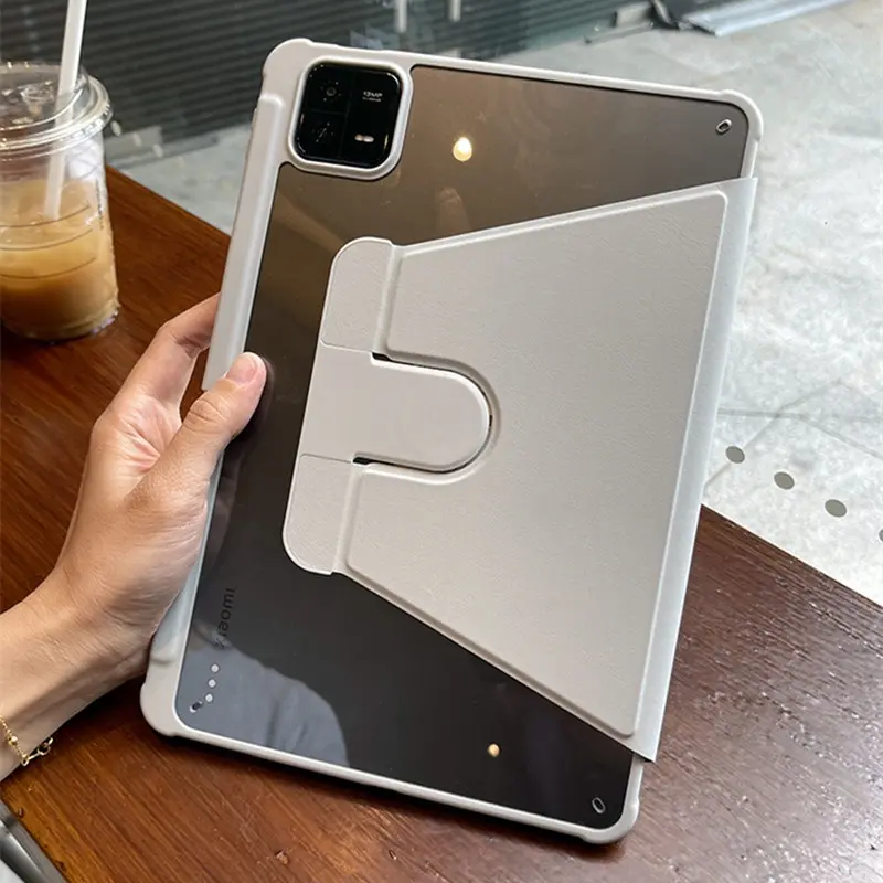 Casing Xiaomi Mi Pad 6 MiPad 6 Pro 11 Inch 2023 Case 360 Rotating Acrylic Crystal With Slot Pen Holder 8