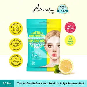 Ariul The Perfect Refresh Your Day! Lip and Eye Remover Pad - 30 Sheet