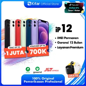 [Secondhand] iPhone 12 ex iBox Beacukai IMEI Permanen Garansi 12 Bln Kualitas Teruji Resmi FULLSET 64GB 128GB 256GB