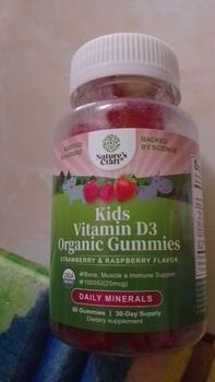 Product Review of Nature‘s Craft Kids Vitamin D3 Organic Gummies 1000IU per serving Gummies Organik Vitamin D3 anak-anak 1000IU Per Porsi-60pcs from S**1 0