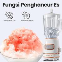Gambar Mecoo Ice Crusher EasyClean 100 Low Watt BPA Free Tritan Baby Food Grade | Blender Mecoo Ice Crusher - Milky White dari CALFI STORE Kota Makassar 4 Tokopedia