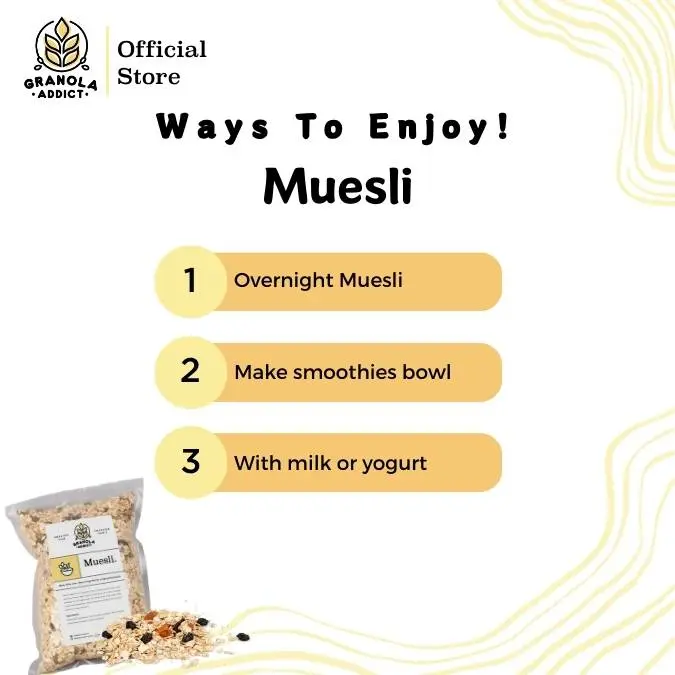Roasted Muesli Fruit & Seed 1KG - by Granola Addict 3