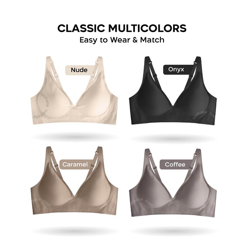 Nathalie V-Neck Seamless Bra NTB 3487 2