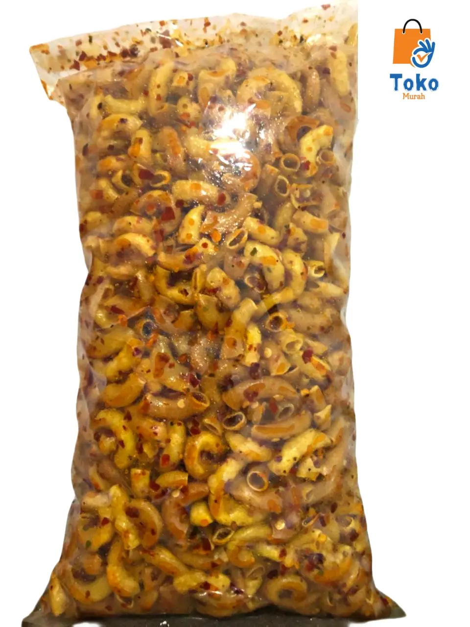 MAKARONI BANTAT CIKRUH ISI 500 GRAM [TOKO MURAH GROUP] Makanan Snacks Food Goreng Pedas Cemilan