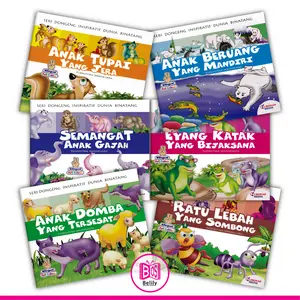 Buku Cerita Dongeng Binatang - Inspiratif