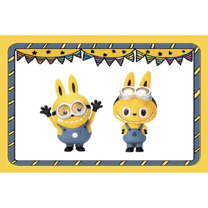Jual Labubu Zimomo x Minions Pop Mart How2Work Illumination
