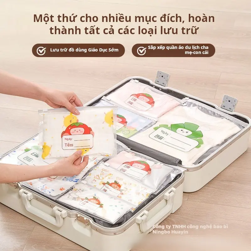 Túi Nhựa Bảo Quản, Đa Năng, Gia Dụng Cấp Thực Phẩm, Thích Hợp Cho Tủ Lạnh, Tủ Đông, Đặc Biệt, Tự Niêm Phong, Để Bảo Quản 3