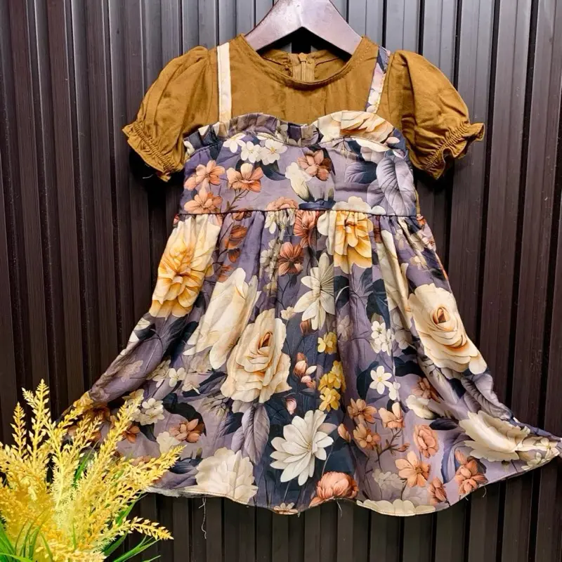 Kamilla Dress usia 1-6th Bahan Rayon Premium