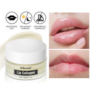Lip Collagen Peptides Complex & Sleeping Collagen Lip Mask Overnight for Fuller & Youthful Lips Hydrating Lip Care Cream 20g