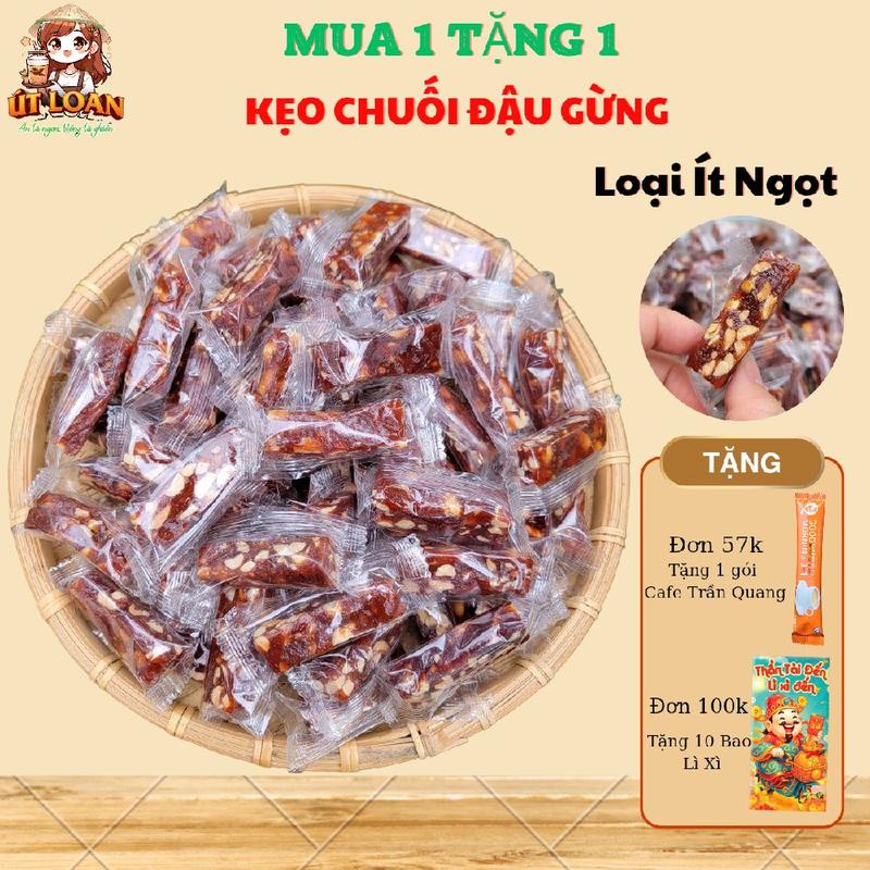 Kẹo Chuối Đậu Gừng Truyền Thống_ Đặc Sản Bến Tre