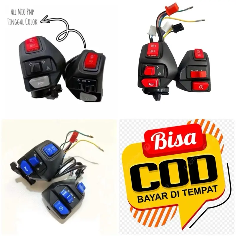 Saklar mio hazard vietnam satu set universal motor mio aerox xeon jupiter z mx dll