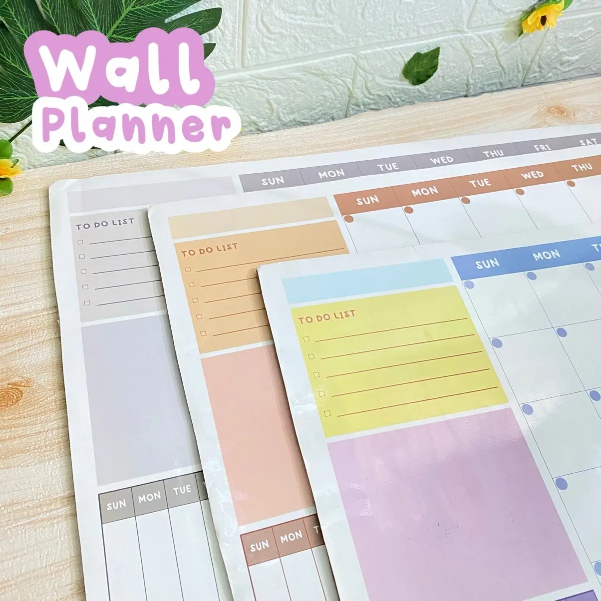 WALL PLANNER / MONTHLY PLANNER / WEEKLY PLANNER / TO DO LIST