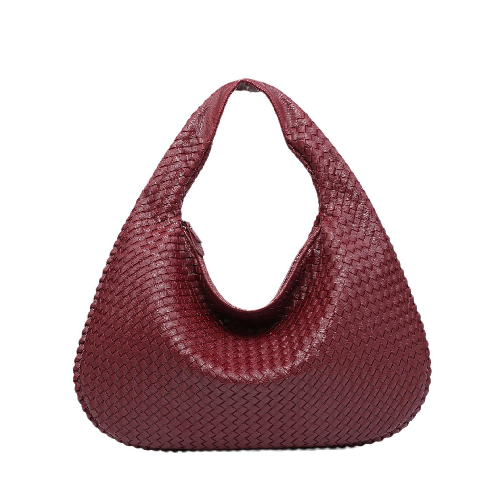 Jinju Woven Hobo Bag - Tote Bag Tas Wanita Tas Selempang Sling Bag Tas Kerja