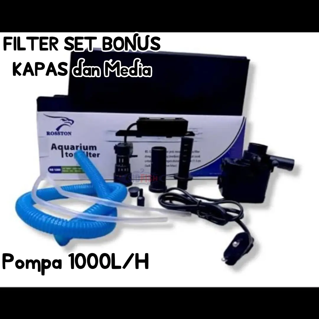 FILTER SET ROSTON murah Bonus Kapas Paket Lengkap
