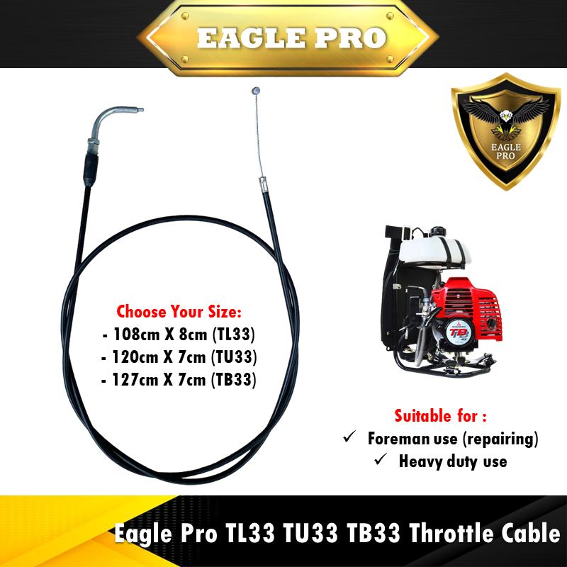 Product Introduction of Eagle Pro TL33 TB33 TU33 Mesin Rumput Throttle Cable Tali Minyak Mesin Rumput 3