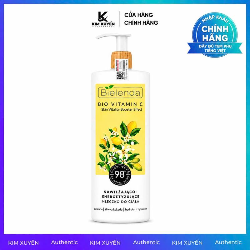 Dưỡng thể Bielenda Bio Vitamin C 400ML - Dưỡng da body