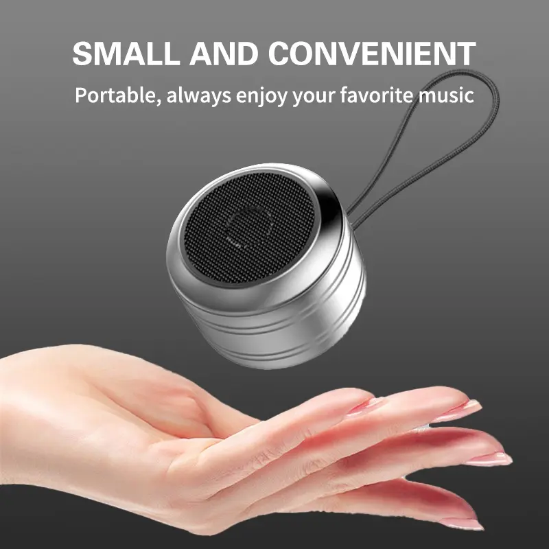 Loa Bluetooth Mini, Phong Cách Mới, Loa Siêu Trầm, Cầm Tay, Chất Lượng Cao, Không Dây, Loa Mini Củ Loa Nghe Nhạc