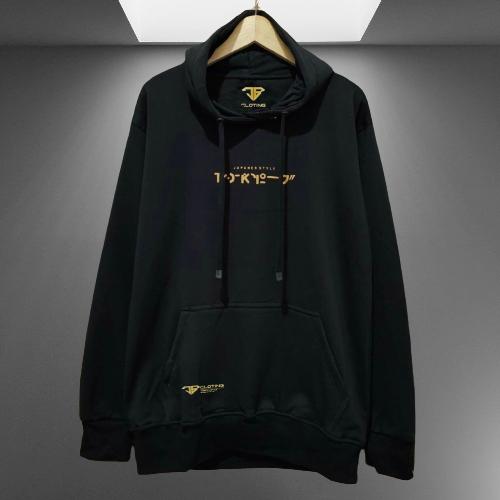 Sweater Hoodie Pria Distro Kachios Warna Hitam Original Tebal Size M …